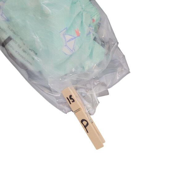 Serendipity by Shrimp and Grits Baby 3 Mo Green Sailboat Romper Bubble Nautical - Picture 10 of 10